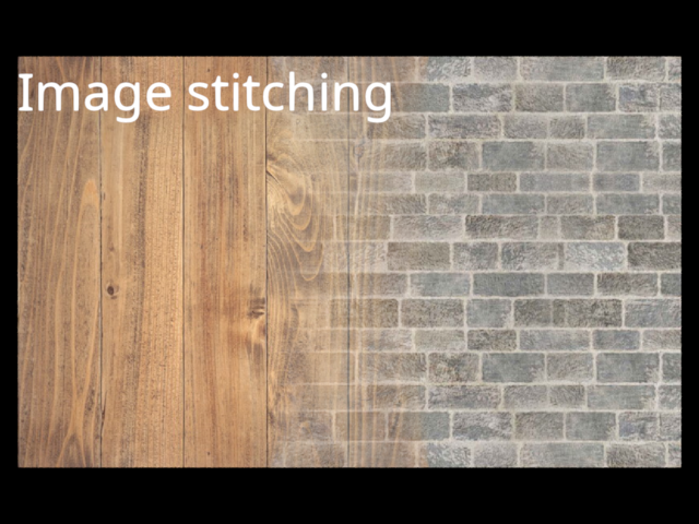 image stitching